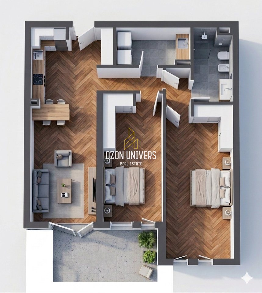 Appartamento 2+1 in vendita a Green Coast 2!