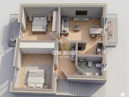 Apartament 2+1 në shitje, tek Ministria e Jashtme!