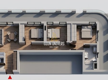 Apartament 3+1+2 për shitje tek One Orikum Bay, Përballe Portit!