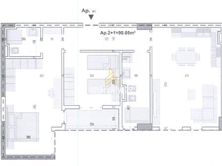 Apartament 2+1 për shitje tek Ringside Residence, Paskuqan!
