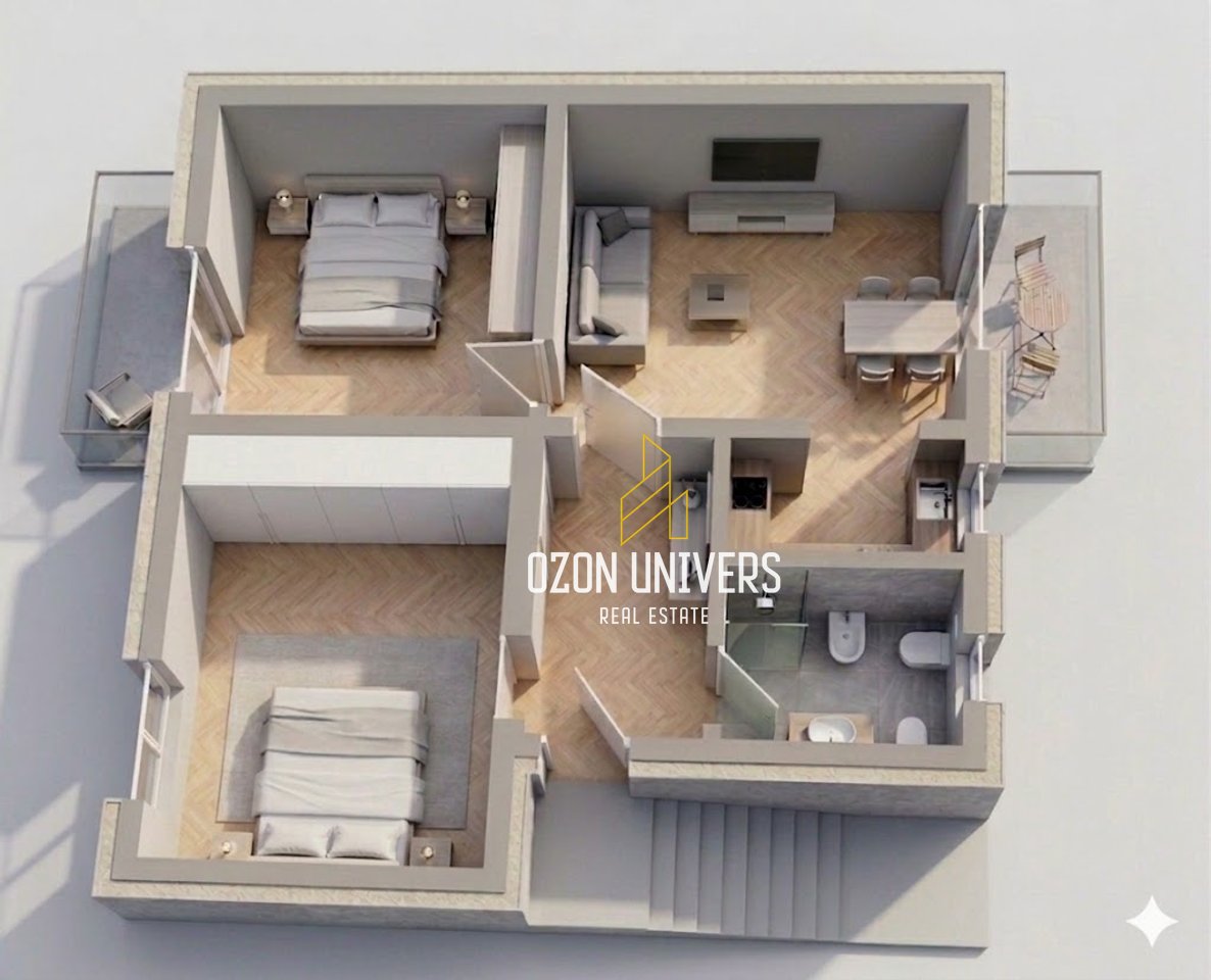 Apartament 2+1 në shitje, tek Ministria e Jashtme!