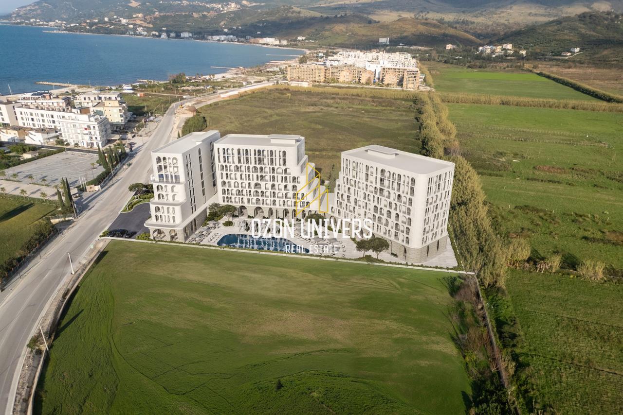 Apartament 2+1 për shitje tek One Orikum Bay, Përballe Portit!
