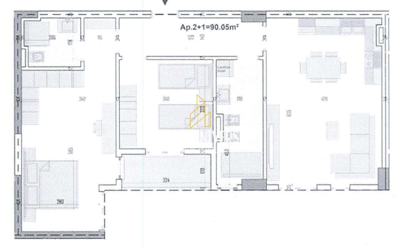 2+1 apartment for sale at Ringside Residence, Paskuqan!