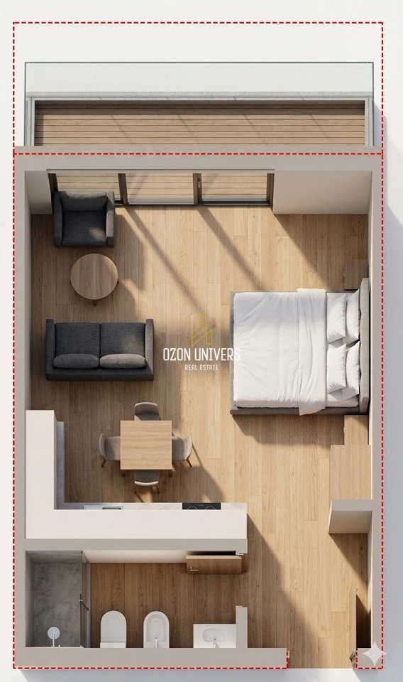 Garsoniere për shitje, The Verdant Terraces, Orikum!