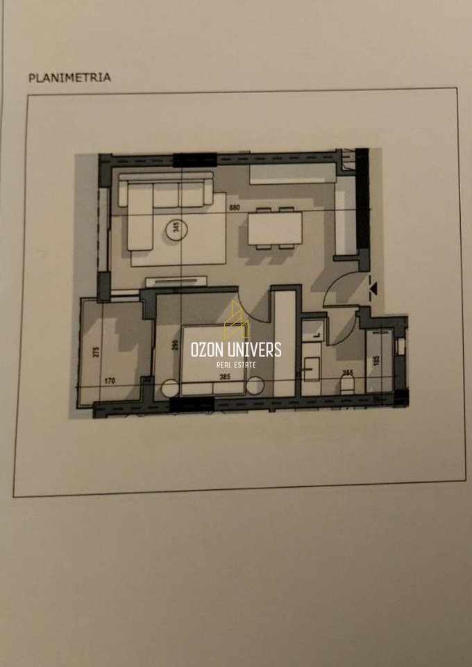 Apartament 1+1 për shitje, tek Kompleksi Ajka, Rr. 5 Maji!