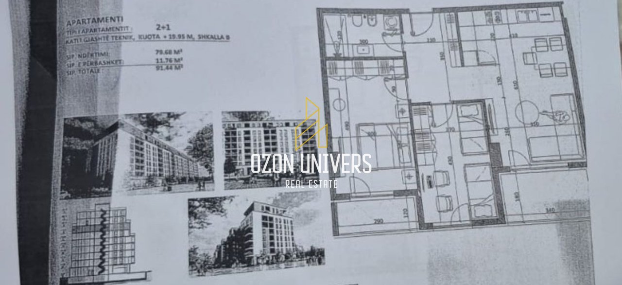 Apartament 2+1 për shitje tek Venatino 4, Kamëz!