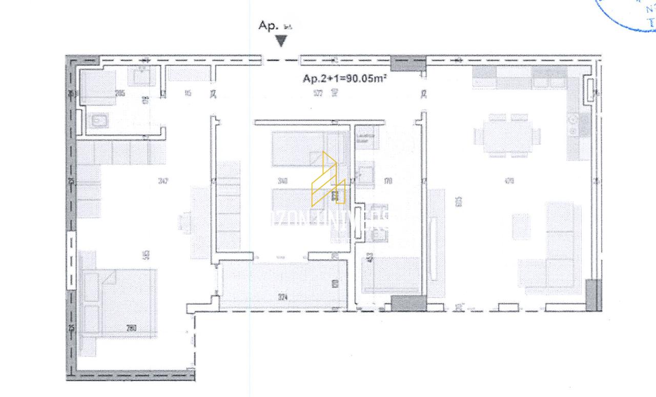 2+1 apartment for sale at Ringside Residence, Paskuqan!