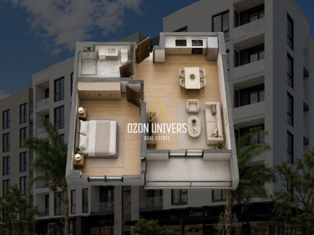 Apartment 1+1 for sale at Mali i Robit, Golem!!
