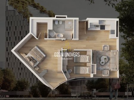 2+1 apartment for sale, at Ekspozita Building, Gjergj Fishta Boulevard!