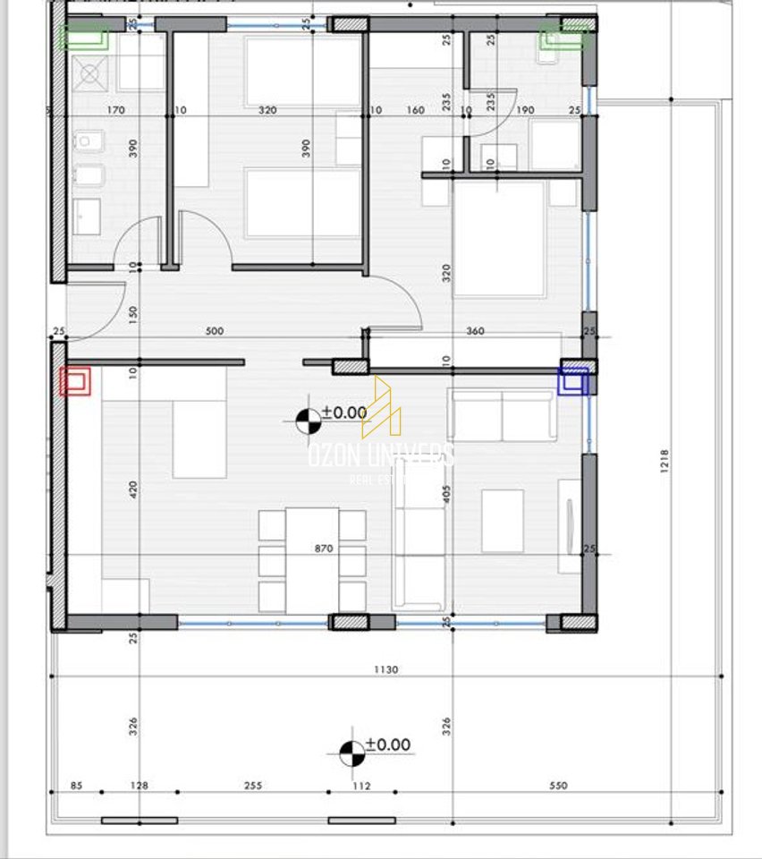 Apartament 2+1+2 në shitje, tek Olive Park Residence, Sauk!