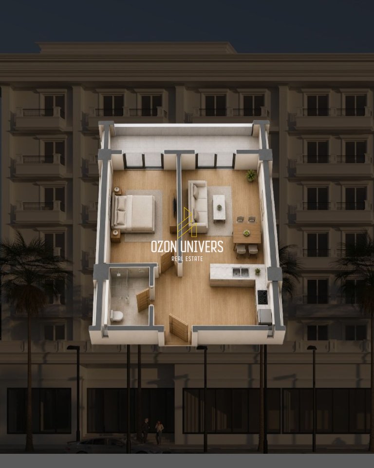 Appartamento 1+1 in vendita, Complesso Viena, Golem!!