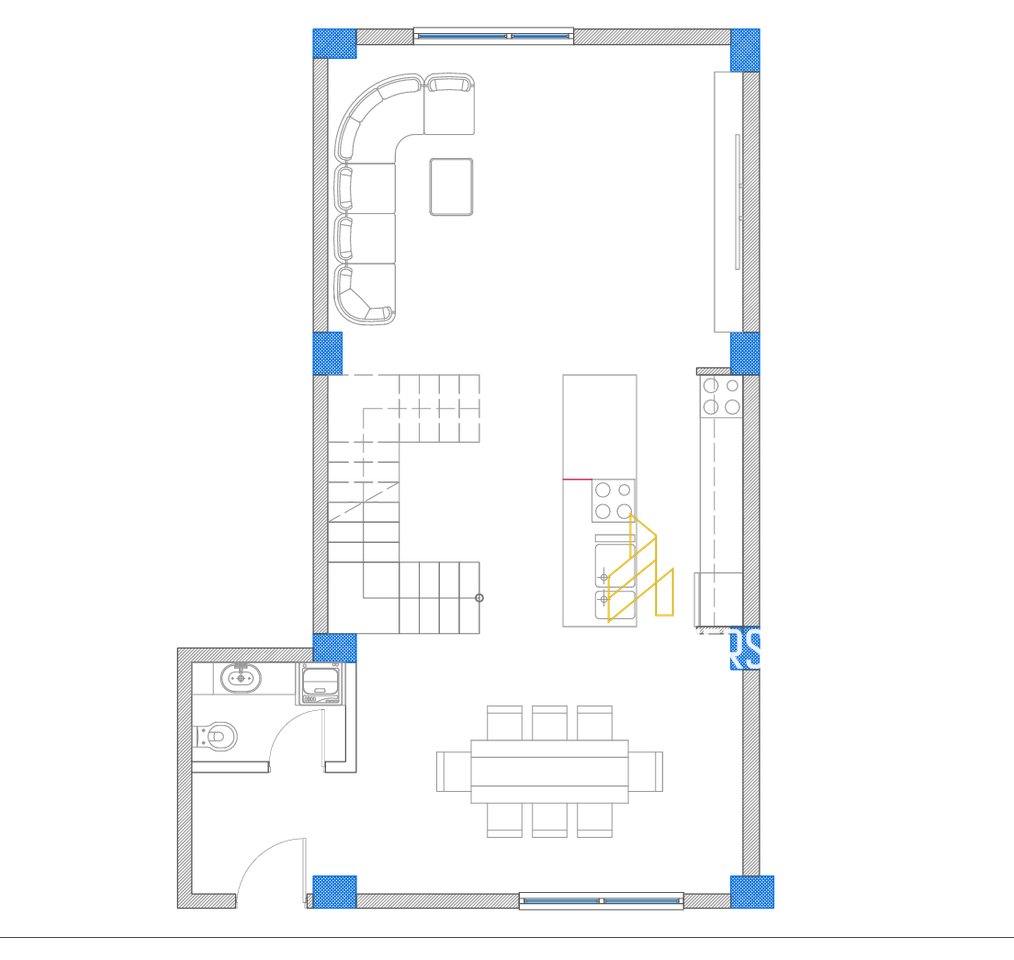 Duplex 3+1+3 in vendita, a Fresk !