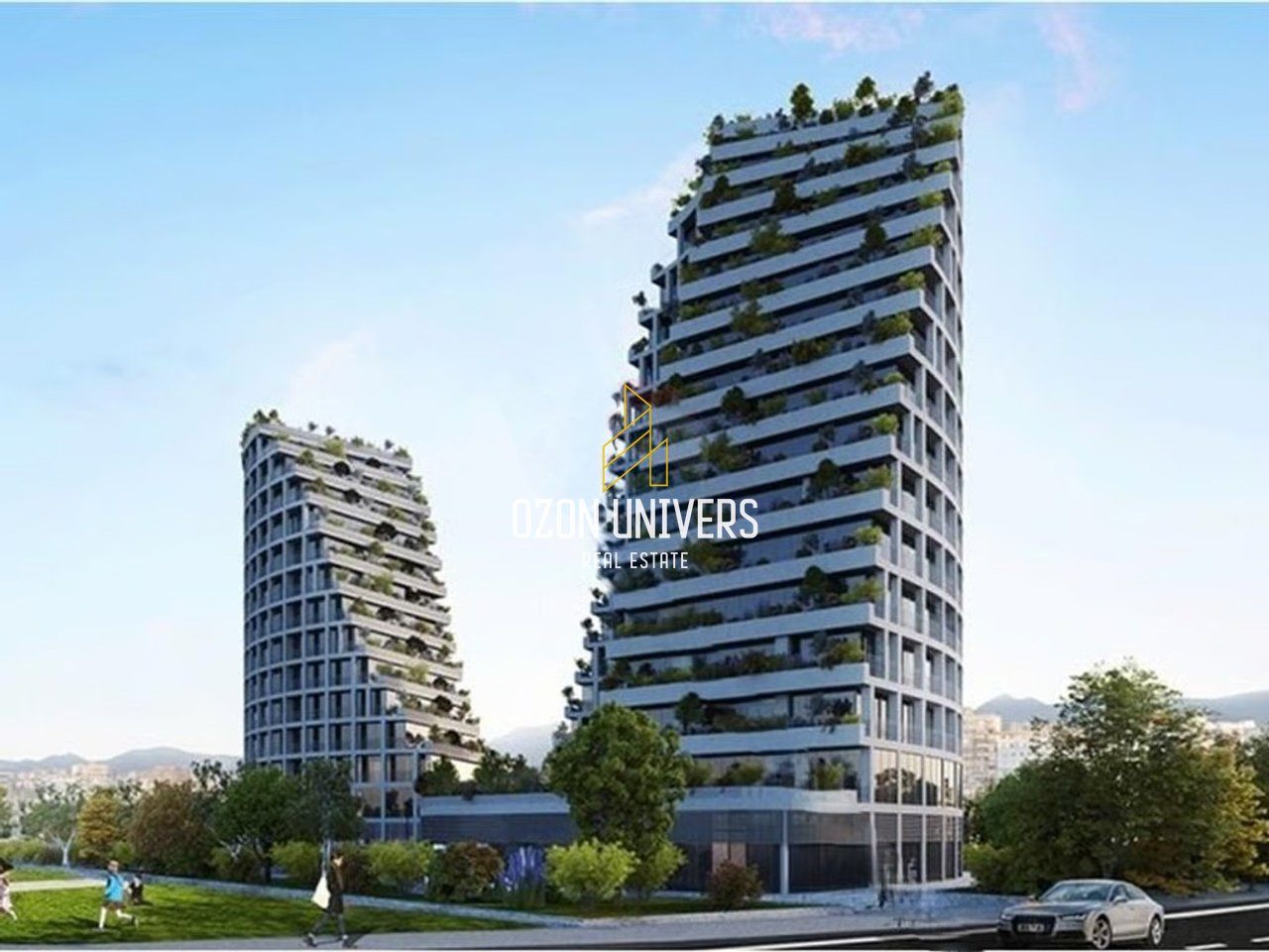 Apartament 2+1+2 për qira, tek Lake View Residence!