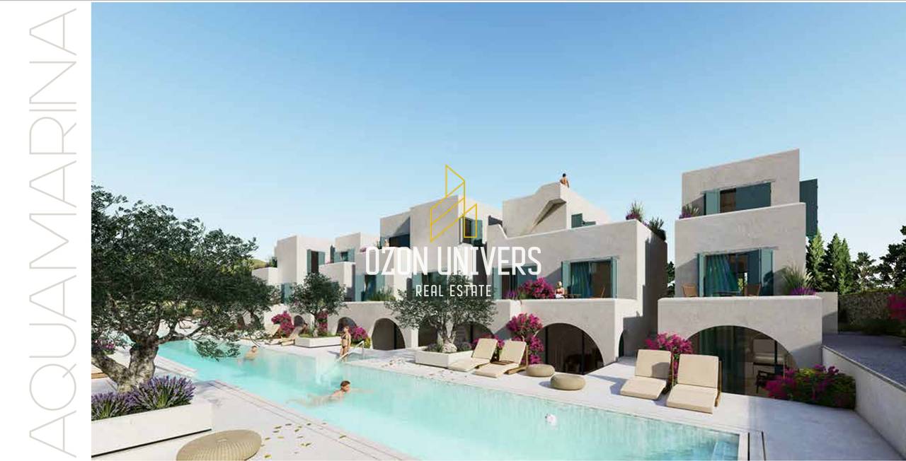 Appartamento 1+1 con cortile in vendita, presso Aquamarina Residence, Qeparo!