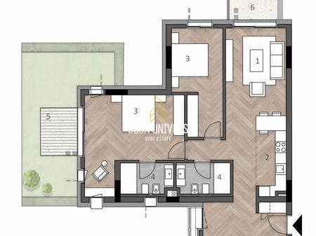 Apartament 2+1+2+parkim për shitje në Green Coast 2 !