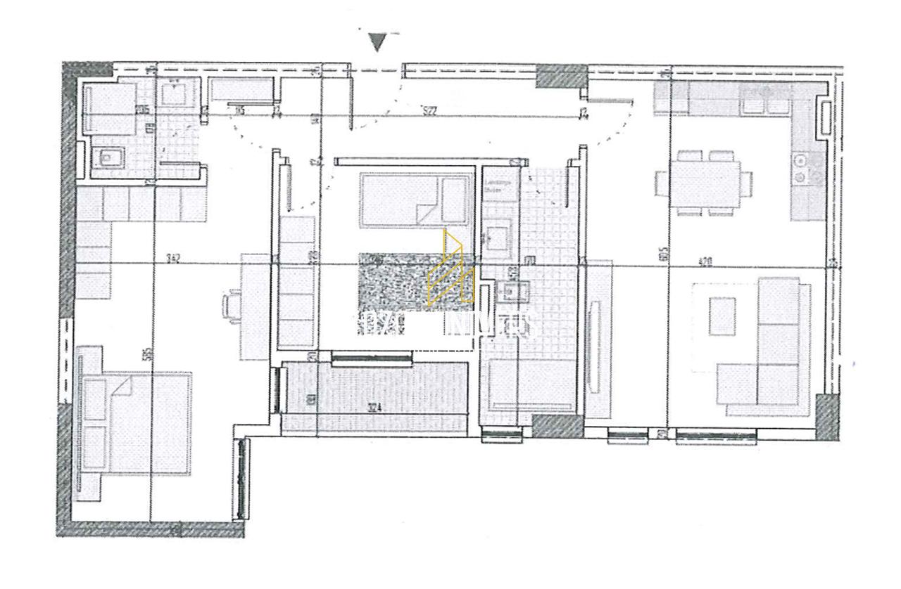 Apartament 2+1+2 për shitje tek Ringside Residence, Paskuqan!