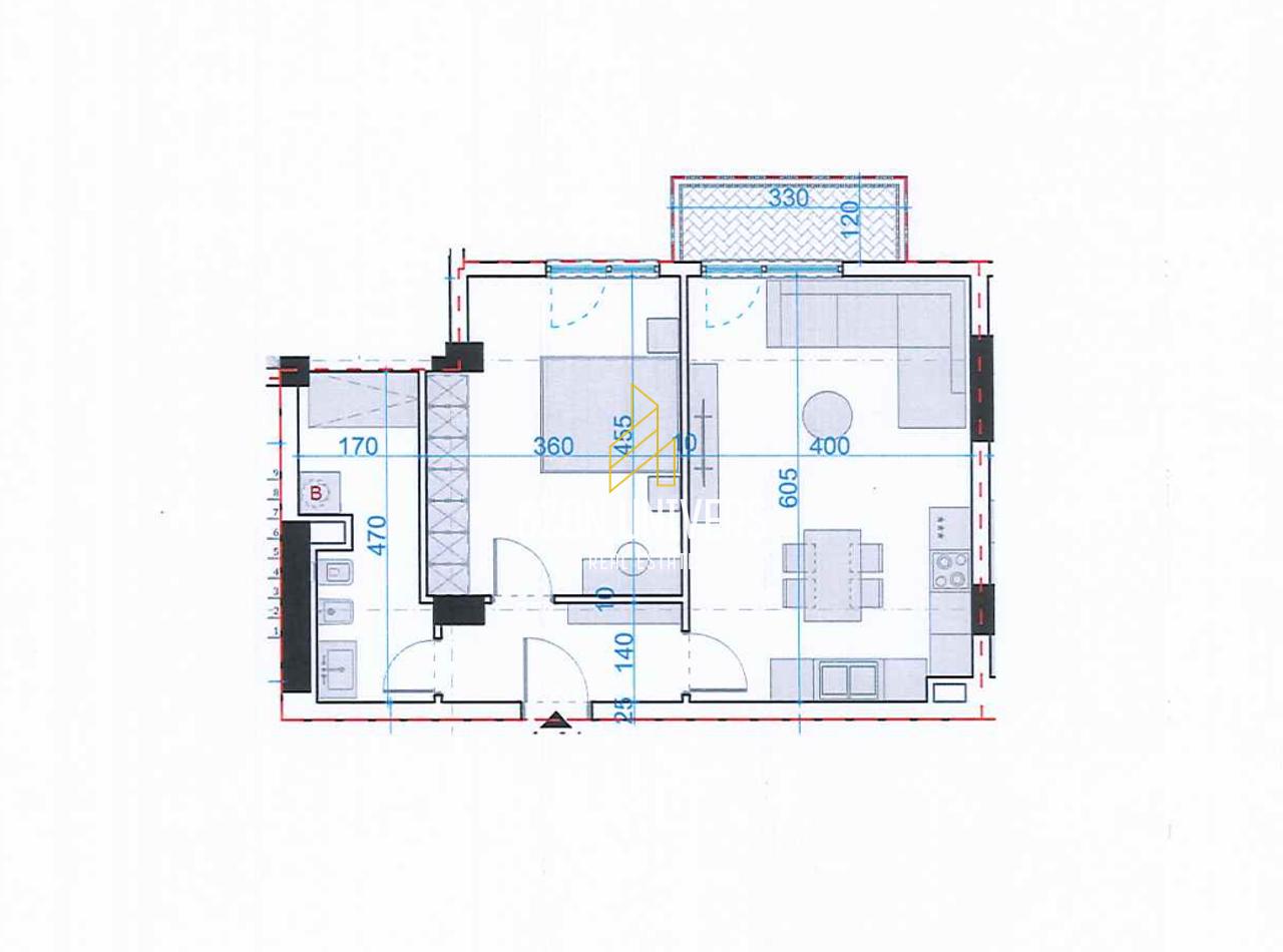 Apartament 1+1+Parking për shitje tek Kupa Shpk, Rruga Havzi Nela, Paskuqan!