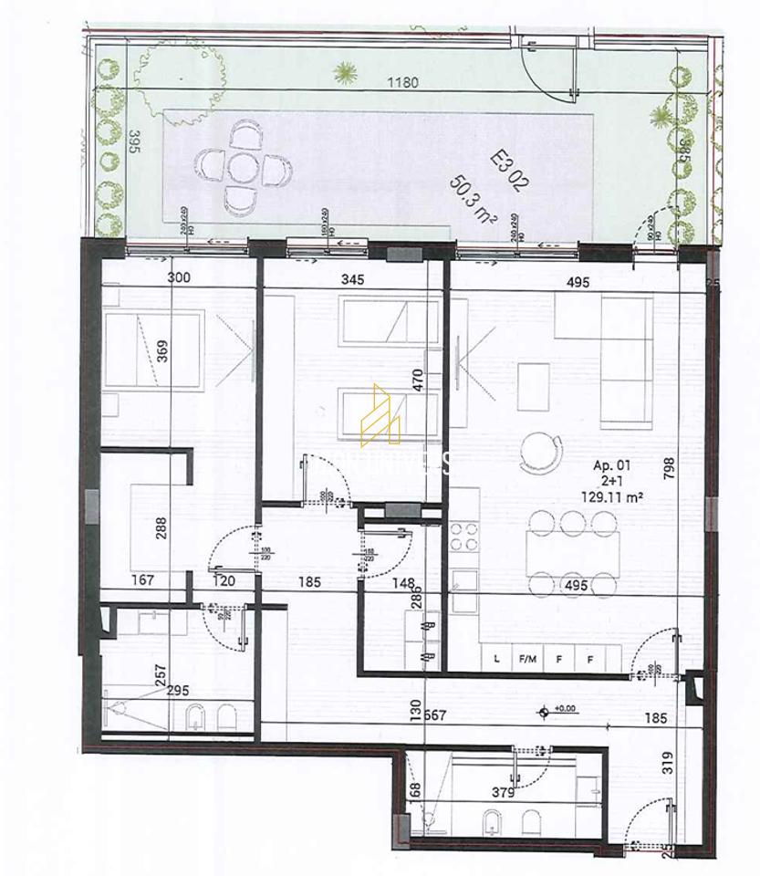 OKAZION! Apartament 2+1+2 për shitje tek Park House, Mjull Bathore!