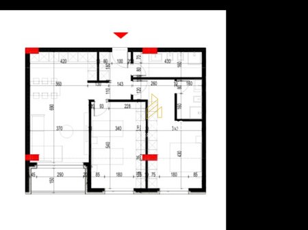 2+1+2 apartment for sale, at Platinium 2, Paskuqan!