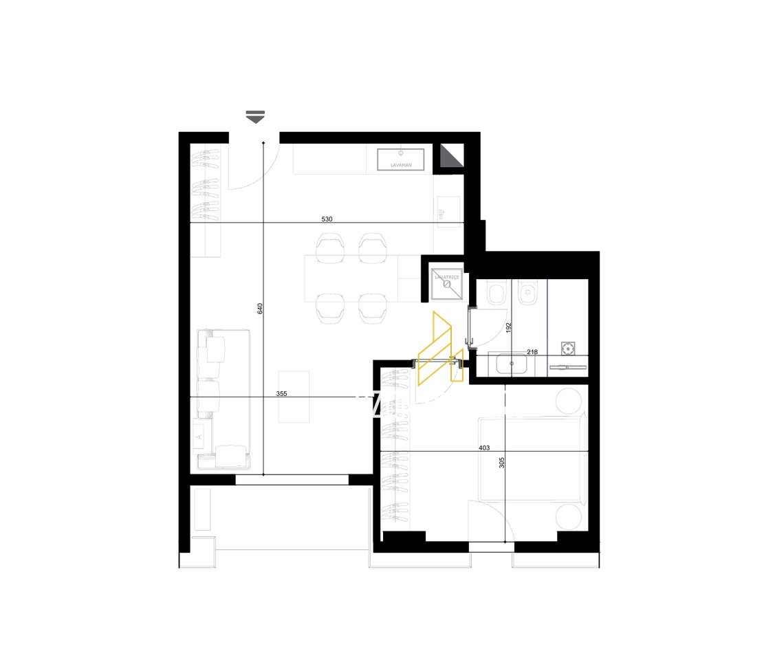 Appartamento 1+1 in vendita presso Riverside Residence, Via Javer Malo!