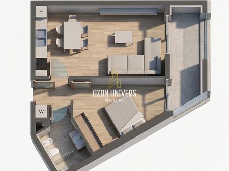 Appartamento 1+1 in vendita, presso Sun Palasë, Dhërmi!