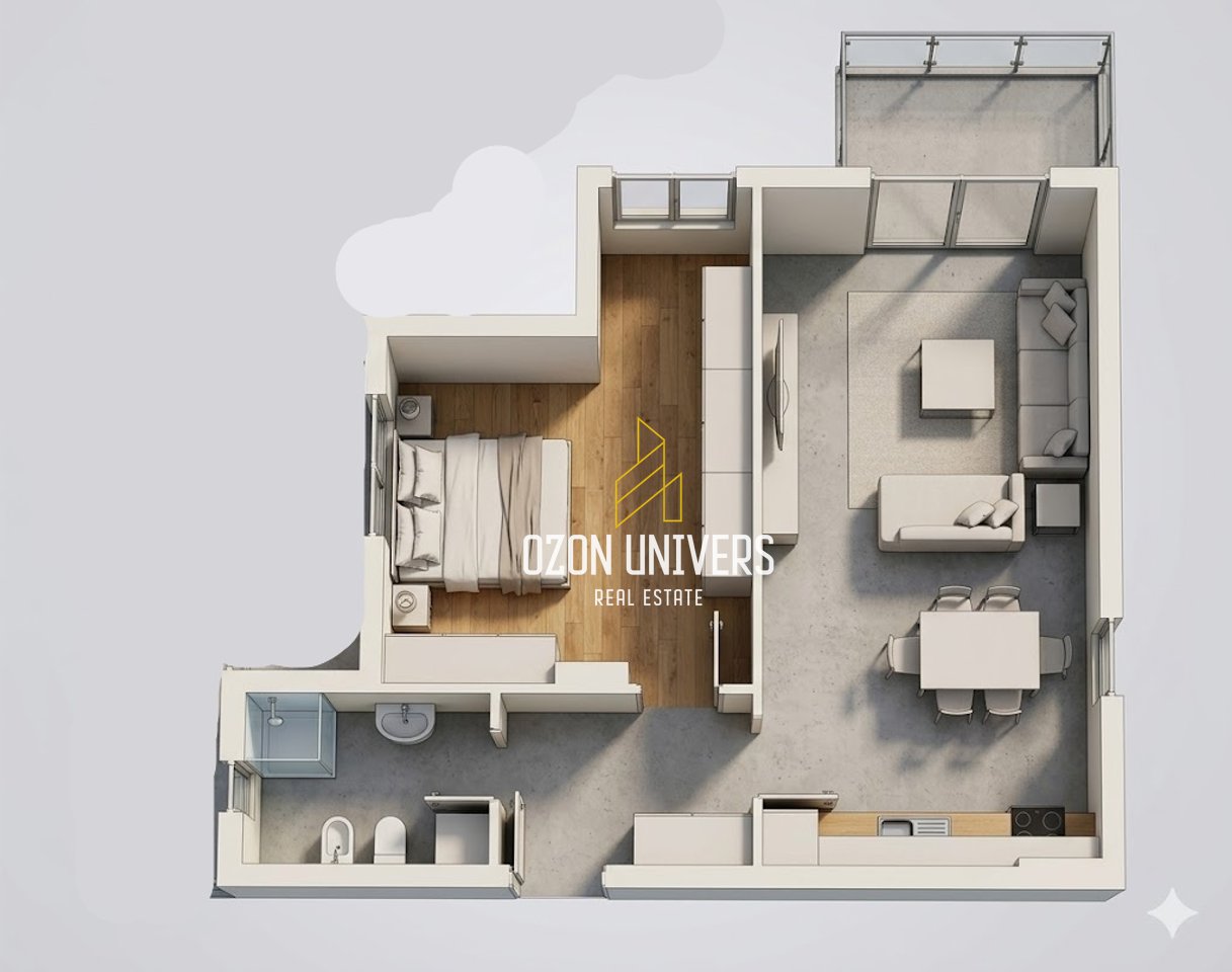 Appartamento 1+1 in vendita, Sanel Residence, Paskuqan