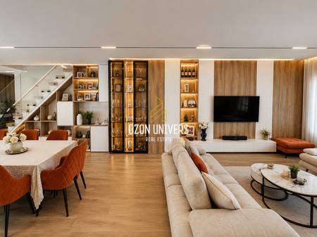 Duplex apartment 3+1+2+veranda for sale, Dry Lake!