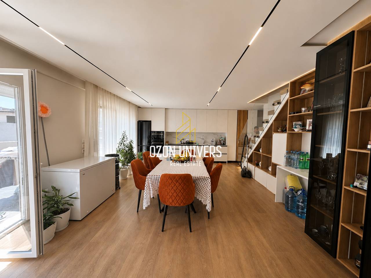 Duplex apartment 3+1+2+veranda for sale, Dry Lake!