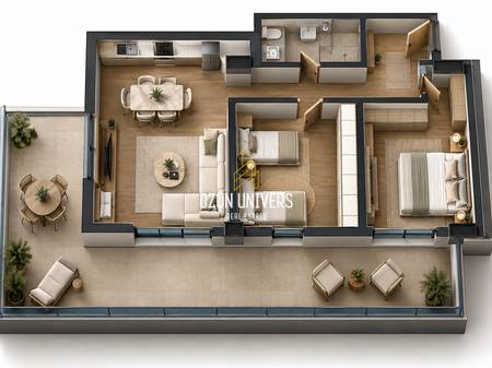 Appartamento 2+1+Veranda in vendita vicino a Villa L, Astir!!