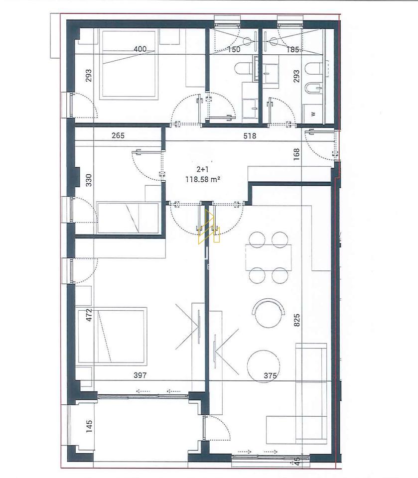 Apartment 3+1+2 for sale at Sun Palasë Residence, Palasë!