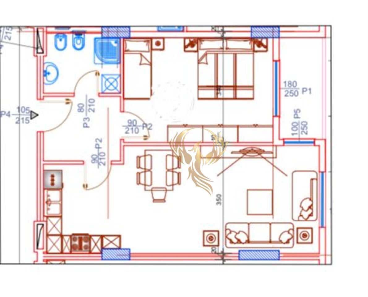 1+1 apartment for sale in Paskuqan