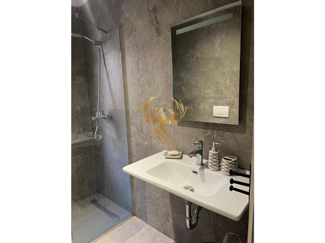 FOR RENT SUPER 1+1 APARTMENT IN BLOK