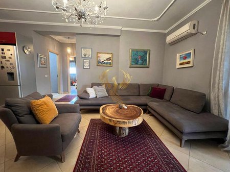 A 2+1+2 apartment is for rent at Kodra e Diellit.