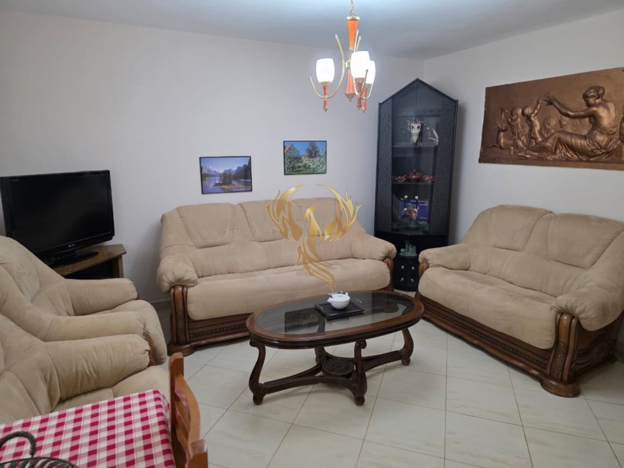 A 2+1 apartment is for rent near Selvia.