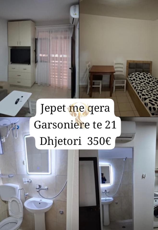 Jepet me qira Apartament Studio tek 21 Dhjetori