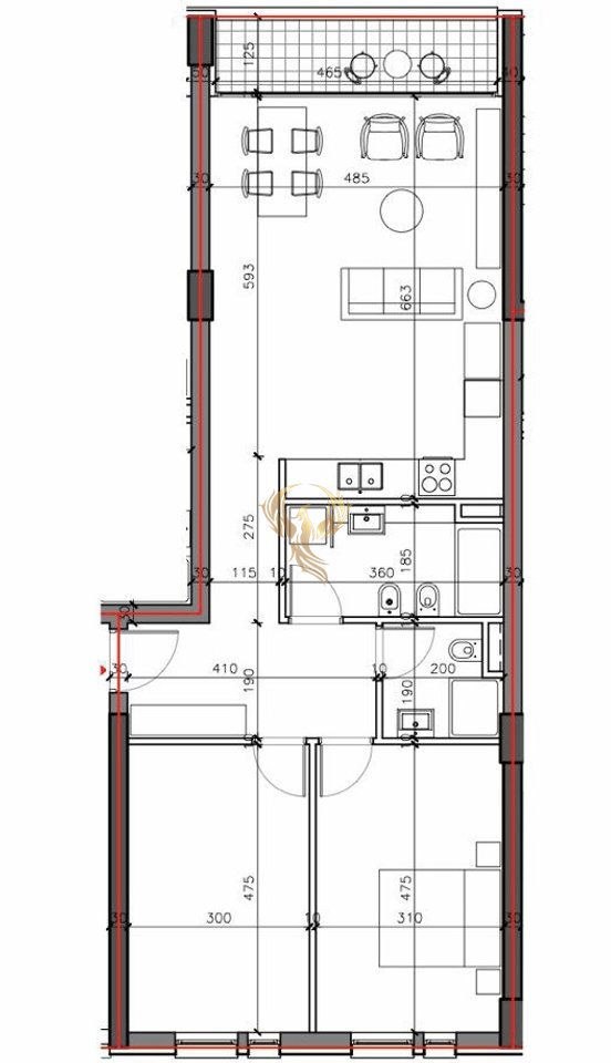 Shitet Apartament 2+1 ne Shkozë , Forest Residence