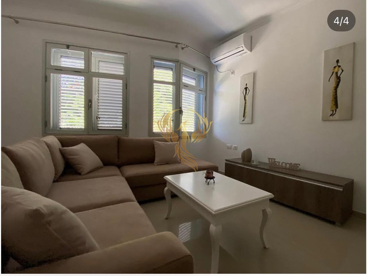 Ingresso in affitto 1+1 a Shkoze