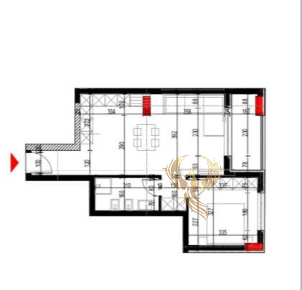 Shitet apartament 1+1 në Paskuqan