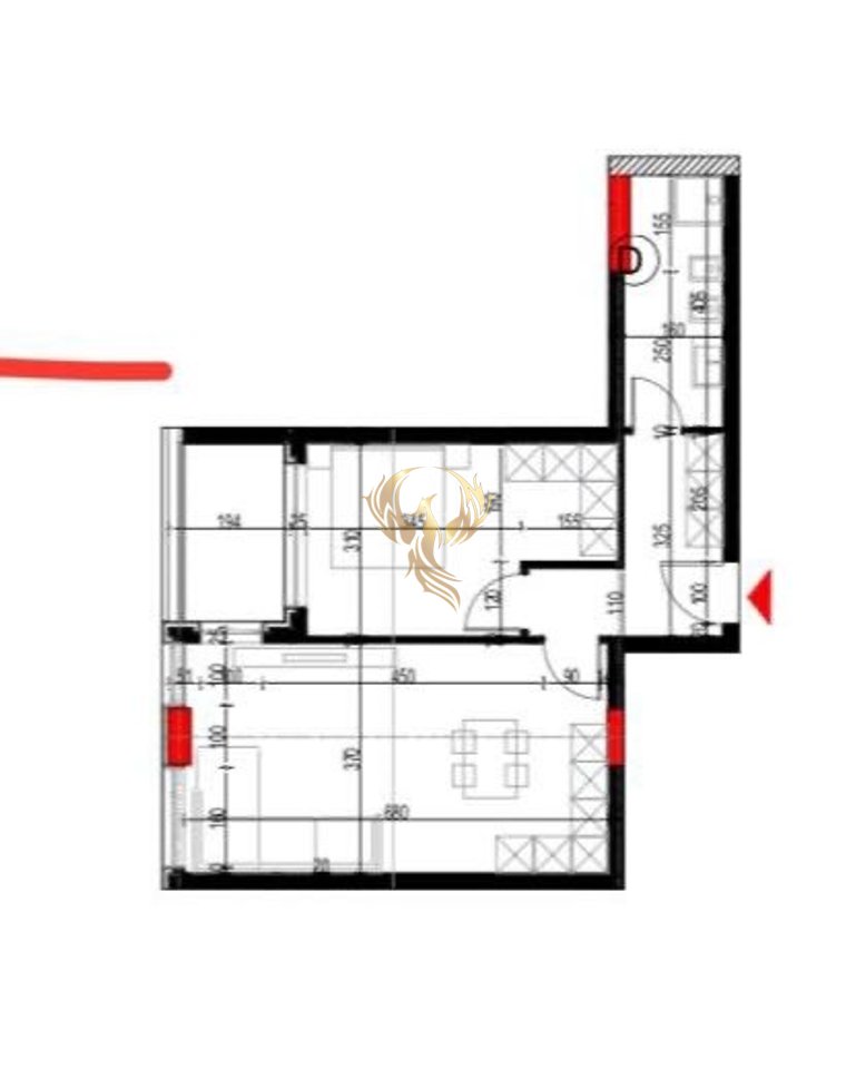Shitet apartament 1+1 në Paskuqan
