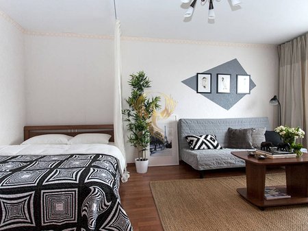 Studio apartment for rent near Partizani school