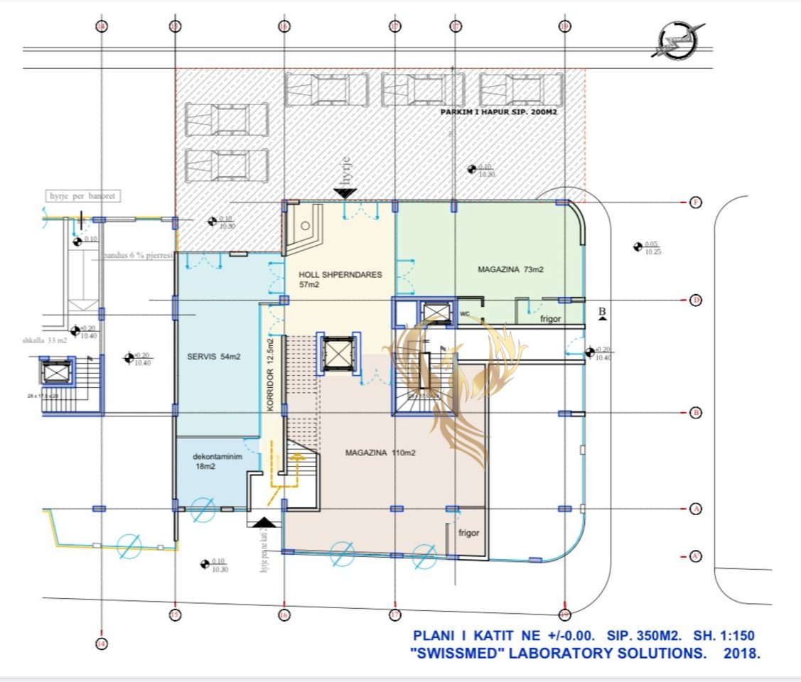 Jepet me qera ambjent 2 kate biznes+magazine+parking ne laprake