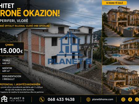 🏡 SHITET PRONË OKAZION – PRANË SPITALIT RAJONAL, VLORË