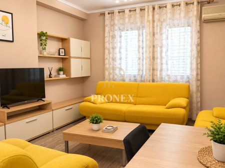 Appartamento arredato 2+1+2 in affitto, 21 Dhjetori, Via Kongresi i Lushnjes, 8° piano - 70.000 lekë
