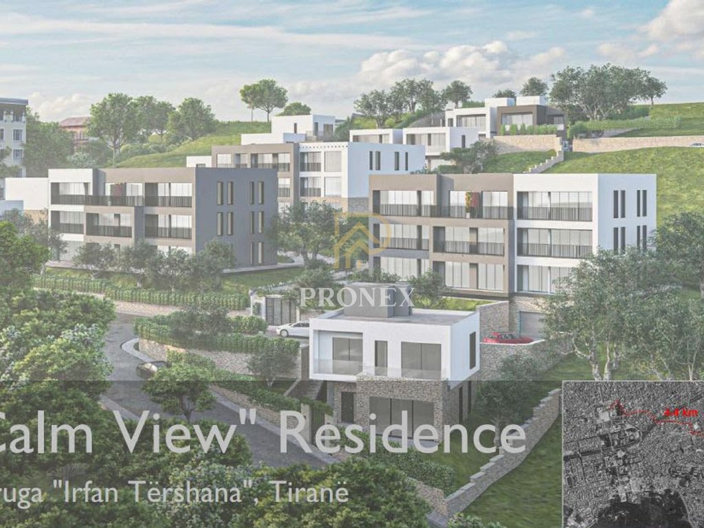 Shitet vile elitare tek Calm View Residence prane Farkes