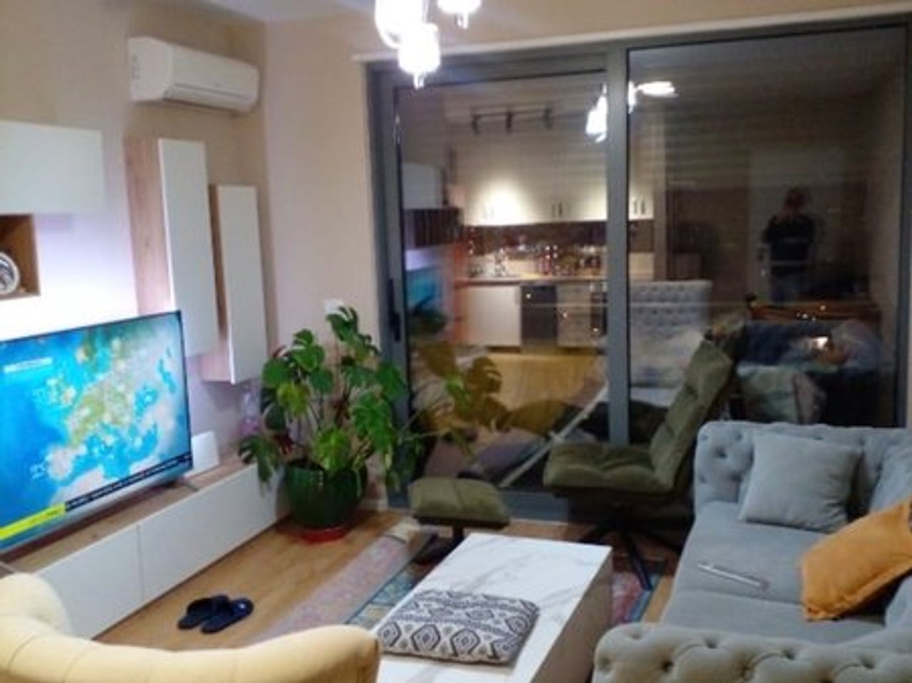 Apartament 2+1+2T me qera Kompleksi Vizion Plus