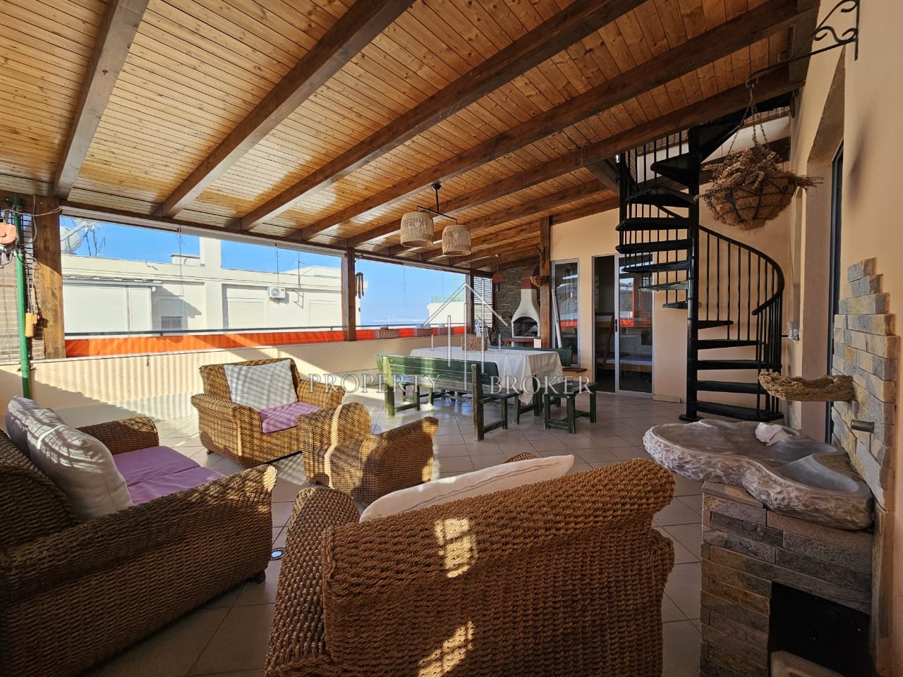 For sale 1+1+2 Veranda apartment in Golem, Durres!