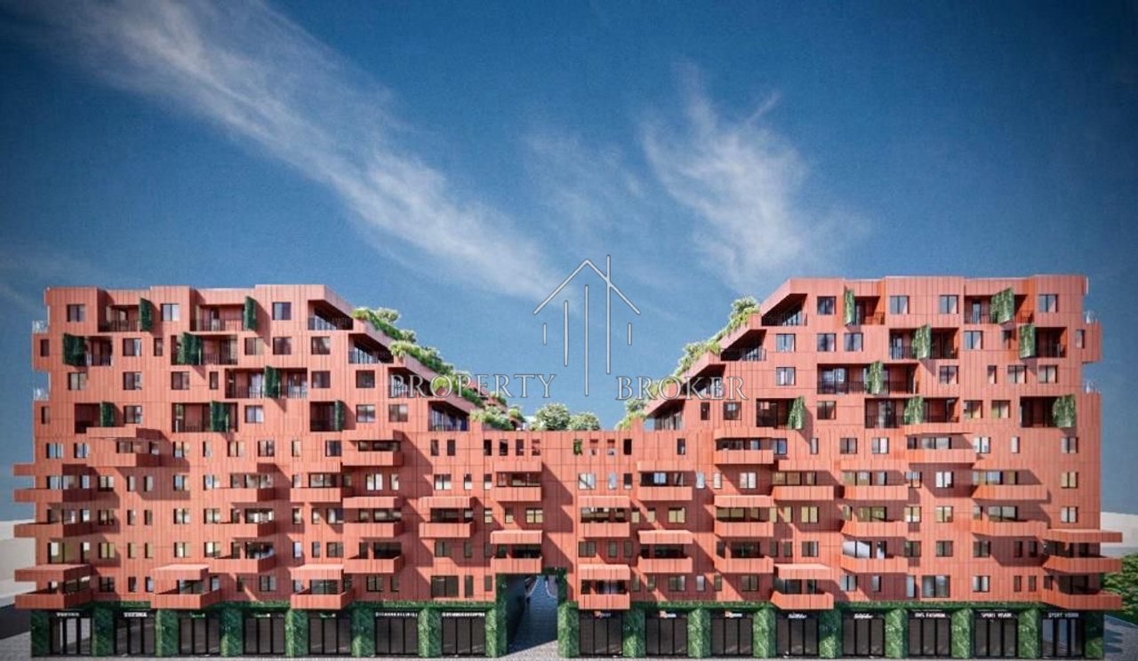 Apartment 2+1 for sale at Brezaret Residence, 5 Maji!