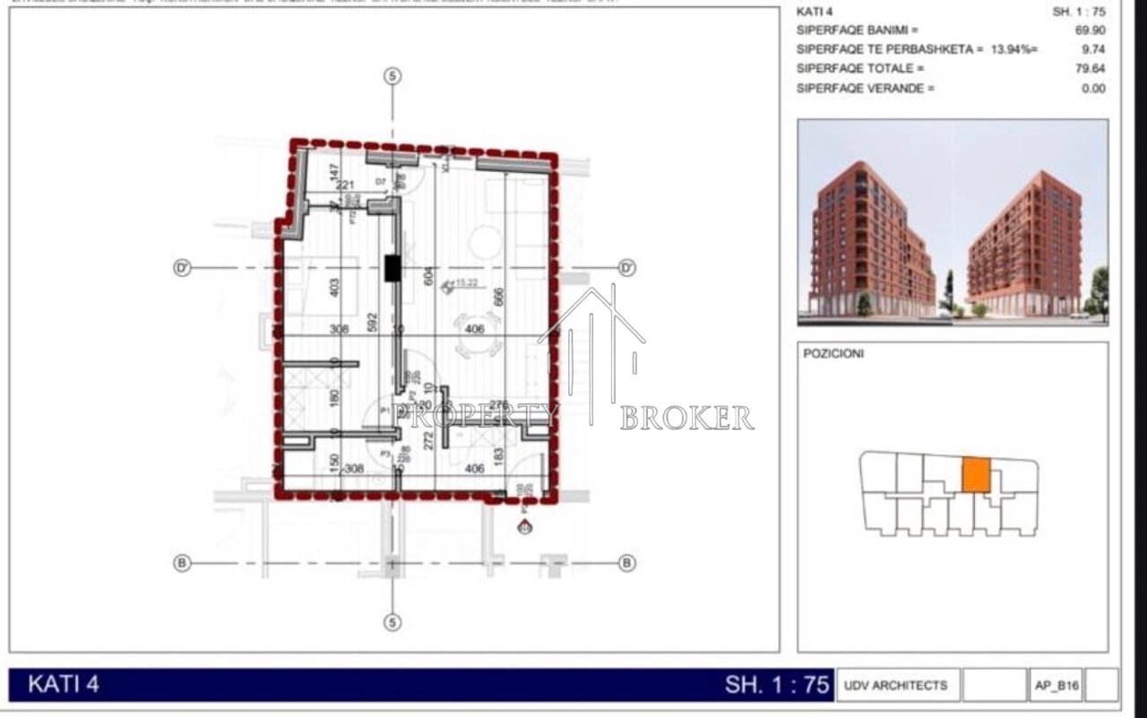 Apartment 1+1+Wardrobe for sale at Klensi Residence, Engineering!