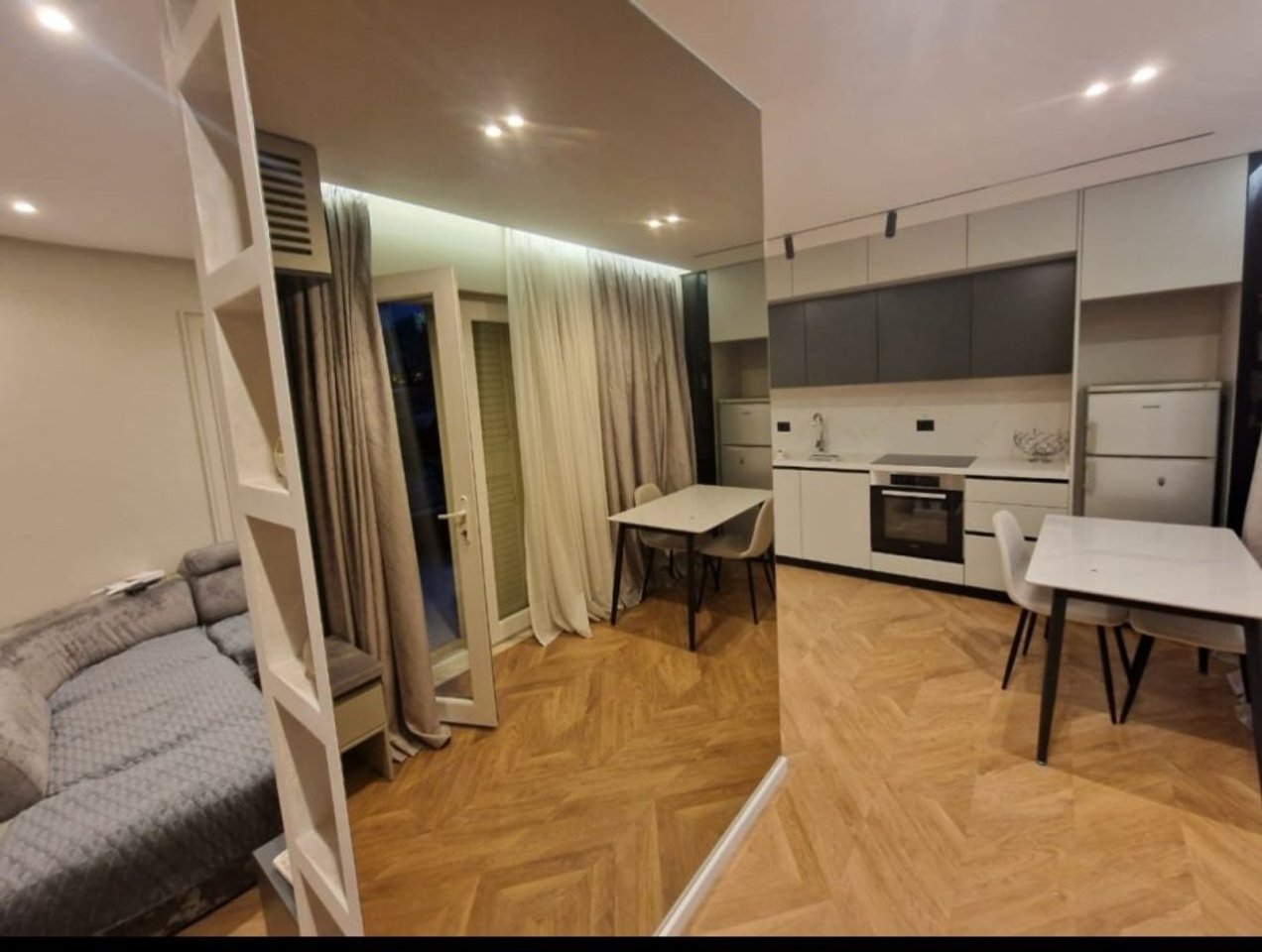 Jepet me qera apartament 1+1 tek Residenca Kodra Diellit 1
