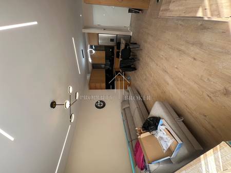 An apartment 1+1 for rent is offered on Petrela Street, New Boulevard.